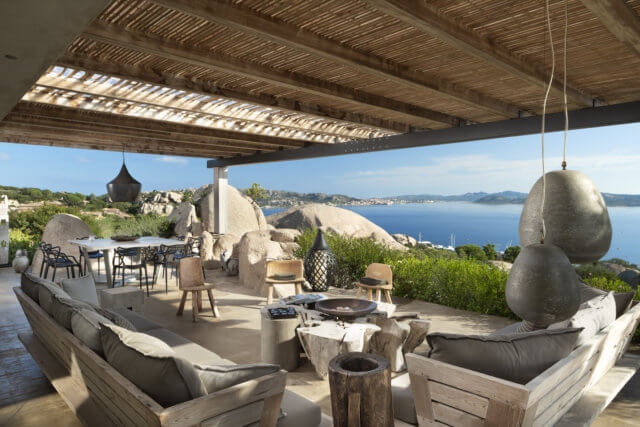 ethnic decoration terrace - Stile etnico per terrazza - Ethnischer Stil Terrasse