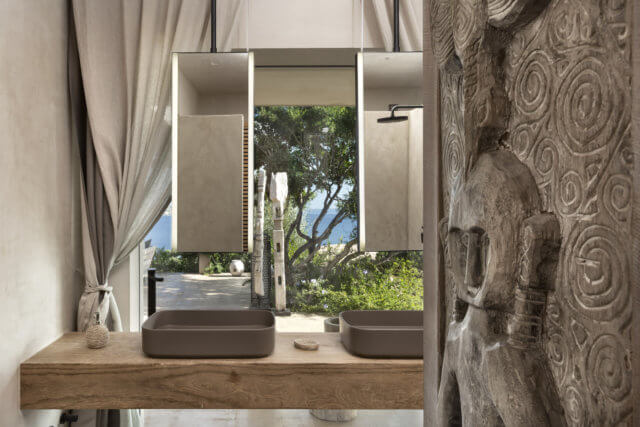 Bathroom view - stanza da bagno vista - Badezimmer ausblick